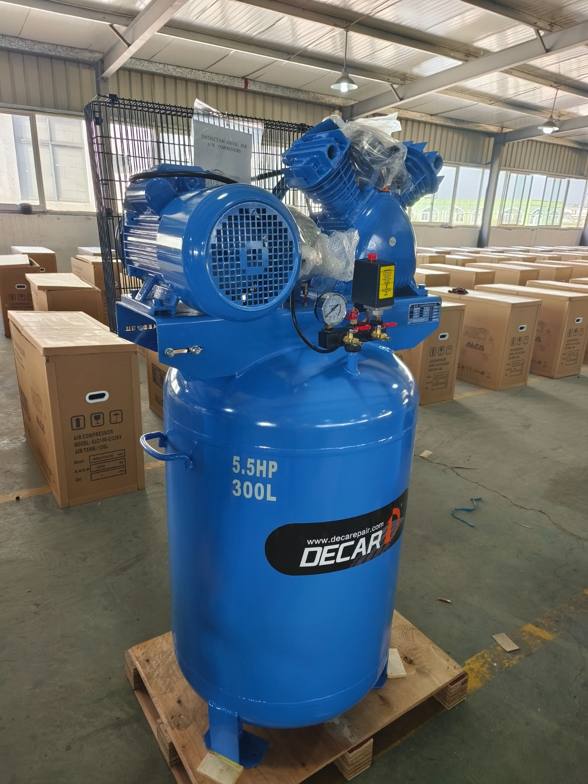 COMPRESOR DE AIRE VERTICAL IMPORTADO 80 GLNS, 150 PSI, CON CERTIFICACION DE CALIDAD ISO9001