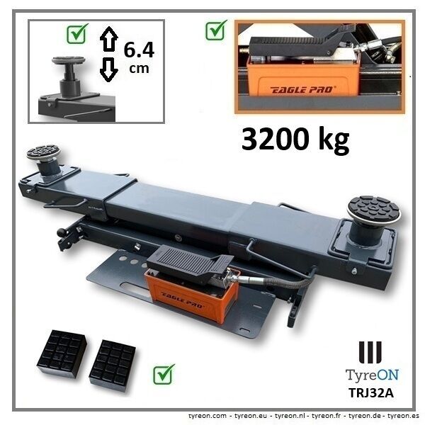 Gato rolling jack para alineacion 3 toneladas