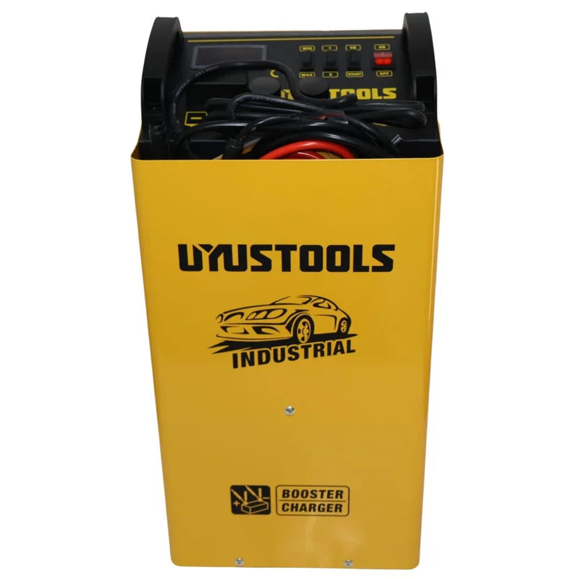 CARGADOR ARRANCADOR DE BATERIAS PORTATIL PARA BATERIAS DE 12V Y 24 V.