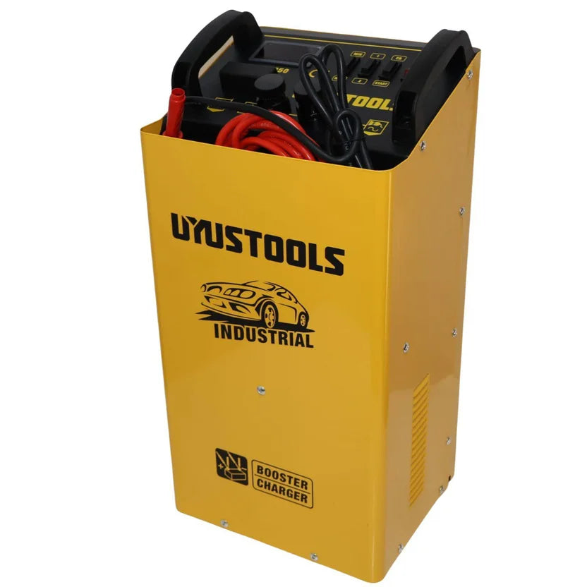 CARGADOR ARRANCADOR DE BATERIAS PORTATIL PARA BATERIAS DE 12V Y 24 V.